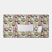 寿司の背景 デスクマット (キーボード&マウス)