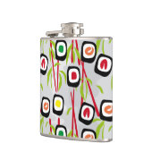 寿司の背景 フラスク (左)