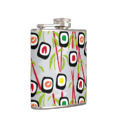 寿司の背景 フラスク (右)