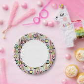 寿司の背景 ペーパープレート (パーティー)