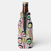 寿司の背景 ボトルクーラー (ボトル裏面)