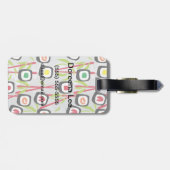 寿司の背景 ラゲッジタグ (裏面横)