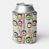 寿司の背景 缶クーラー (缶裏面)