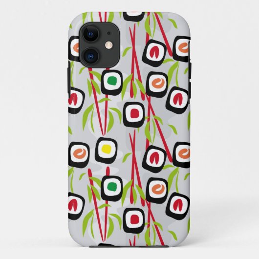 寿司の背景 Case-Mate iPhoneケース (裏面)