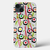 寿司の背景 Case-Mate iPhoneケース (裏面)