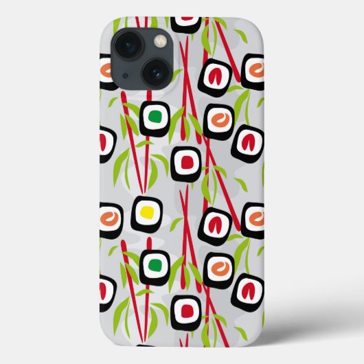 寿司の背景 Case-Mate iPhoneケース (裏面)