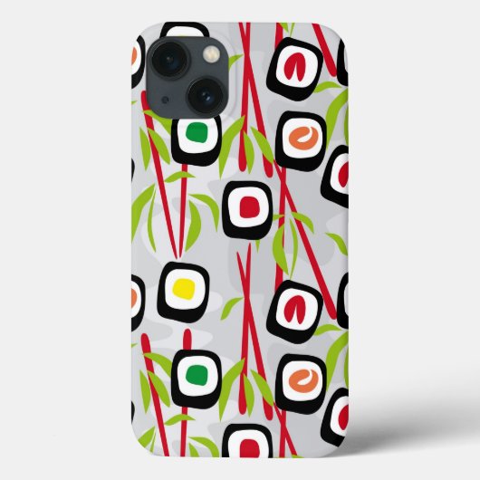 寿司の背景 Case-Mate iPhoneケース (裏面)
