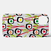 寿司の背景 Case-Mate iPhoneケース (裏面 (横))