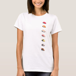 寿司のTシャツのロール Tシャツ