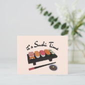 寿司は私のバレンタイン ポストカード (スタンド正面)