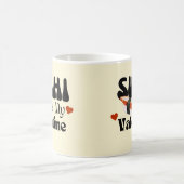 寿司は私のバレンタイン モーフィングマグカップ (中央)