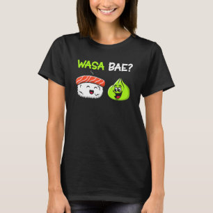 寿司わさび和佐べカワイイ日本のフード Tシャツ