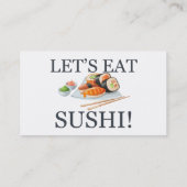 寿司を食べよう 名刺 (裏面)