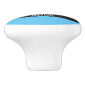 寿司イラストレーション セラミックノブ (側面)