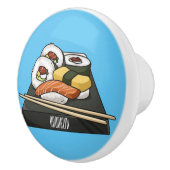 寿司イラストレーション セラミックノブ (右)