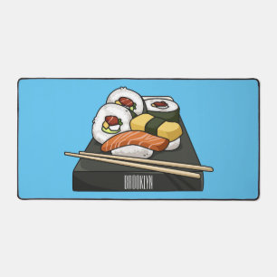 寿司イラストレーション デスクマット