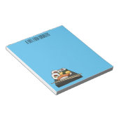 寿司イラストレーション ノートパッド (アングル)