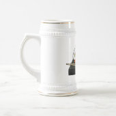寿司イラストレーション ビールジョッキ (左)