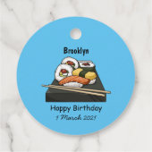 寿司イラストレーション フェイバータグ (裏面)