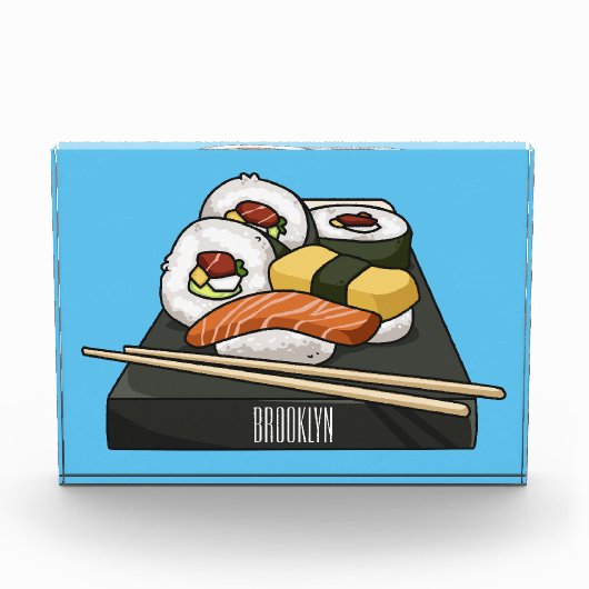 寿司イラストレーション フォトブロック (正面)