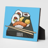 寿司イラストレーション フォトプラーク (側面)