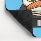 寿司イラストレーション マウスパッド (コーナー)