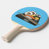 寿司イラストレーション 卓球ラケット (正面アングル)