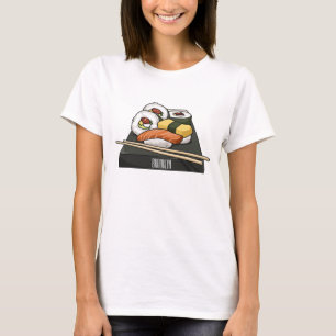 寿司イラストレーション Tシャツ