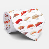 寿司ガイドのタイ ネクタイ (ロール)