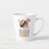 寿司クルー カフェラテマグ (右)