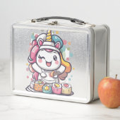 寿司シェフユニコーン（1） メタルランチボックス (インサイチュ)