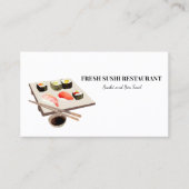 寿司シーフードレストランシェフ 名刺 (正面)