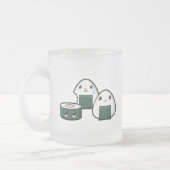寿司セット フロストグラスマグカップ (左)