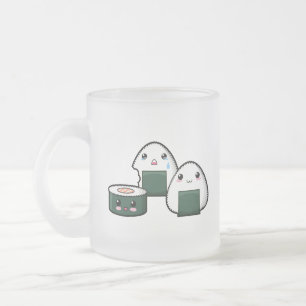 寿司セット フロストグラスマグカップ