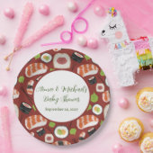 寿司ニュートラル赤ちゃんシャワー ペーパープレート (パーティー)