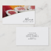 寿司バー名刺 名刺 (正面/裏面)