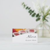 寿司バー名刺 名刺 (スタンド正面)
