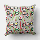 寿司パターン クッション (裏面)