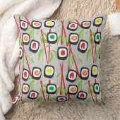 寿司パターン クッション (ブランケット)