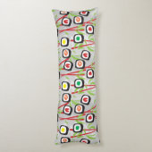 寿司パターン ボディピロー (裏面 (縦))