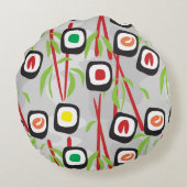 寿司パターン ラウンドクッション (裏面)