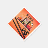 寿司パーティーナプキンス スタンダードカクテルナプキン (角)