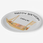 寿司パーティープレート ペーパープレート (アングル)