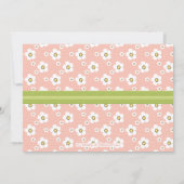 寿司ブライダルシャワー招待状 招待状 (裏面)