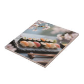 寿司プラッター 桜 タイル (側面)