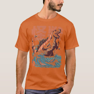 寿司モンスターフード日本の海寿おもしろい Tシャツ