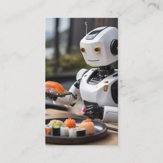 寿司ロボット 名刺 (正面)