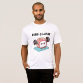 寿司ロール ウエイトリフティング Tシャツ (正面フル)