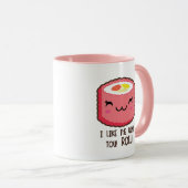 寿司ロールEmoji マグカップ (正面右)