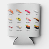 寿司一覧クール 缶クーラー (正面)